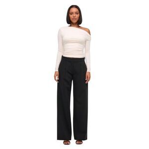 A&F | Sloane Low Rise Tailored Wide Leg Pant